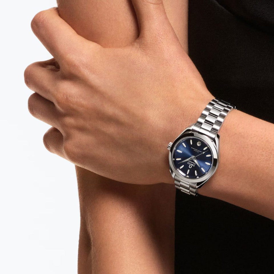 OMEGA Seamaster Aqua Terra 150m 30mm Automatic Watch at DMR and the OMEGA Boutique Liverpool