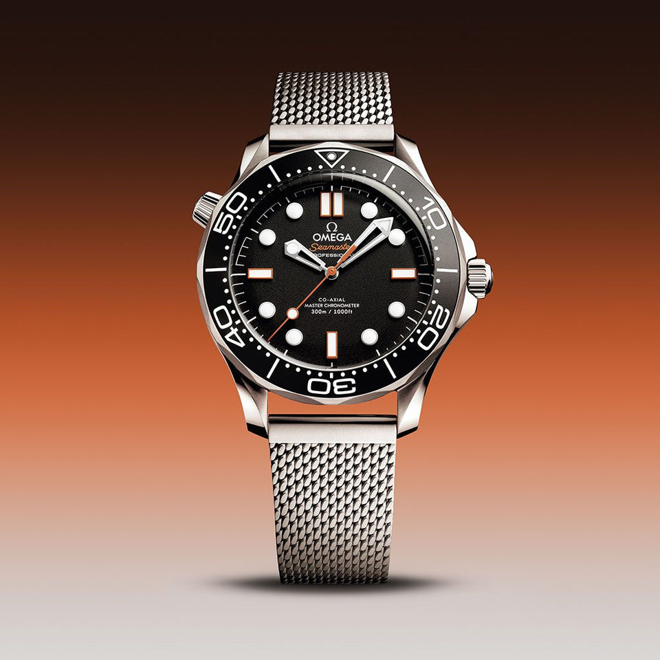 OMEGA Seamaster Diver 300m Master Chronometer 42mm Watch at DMR and the OMEGA Boutique Liverpool