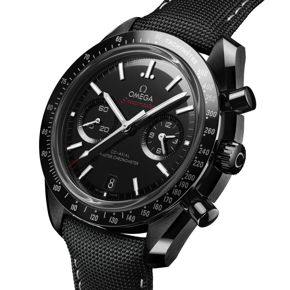 OMEGA Speedmaster Dark Side of the Moon 44.25mm Automatic Watch at DMR and the OMEGA Boutique Liverpool