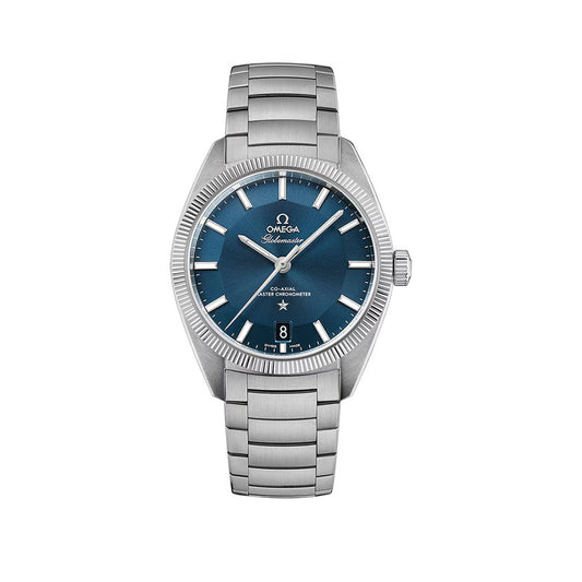 OMEGA Constellation Globemaster Steel Chronometer 39mm Watch O13030392103001 at DMR and the OMEGA Boutique Liverpool