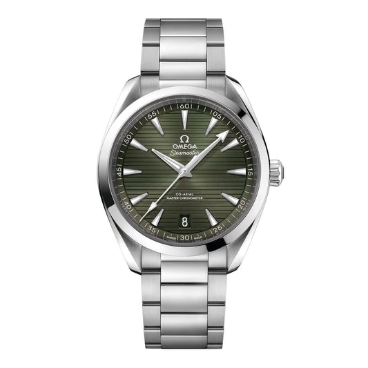 OMEGA Seamaster Aqua Terra 150m Co-Axial Master Chronometer 41mm Watch O22010412110001 at DMR and the OMEGA Boutique Liverpool