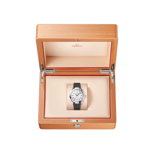 OMEGA Seamaster Aqua Terra 150M Chronometer 41mm Watch O22012412102002 at DMR and the OMEGA Boutique Liverpool