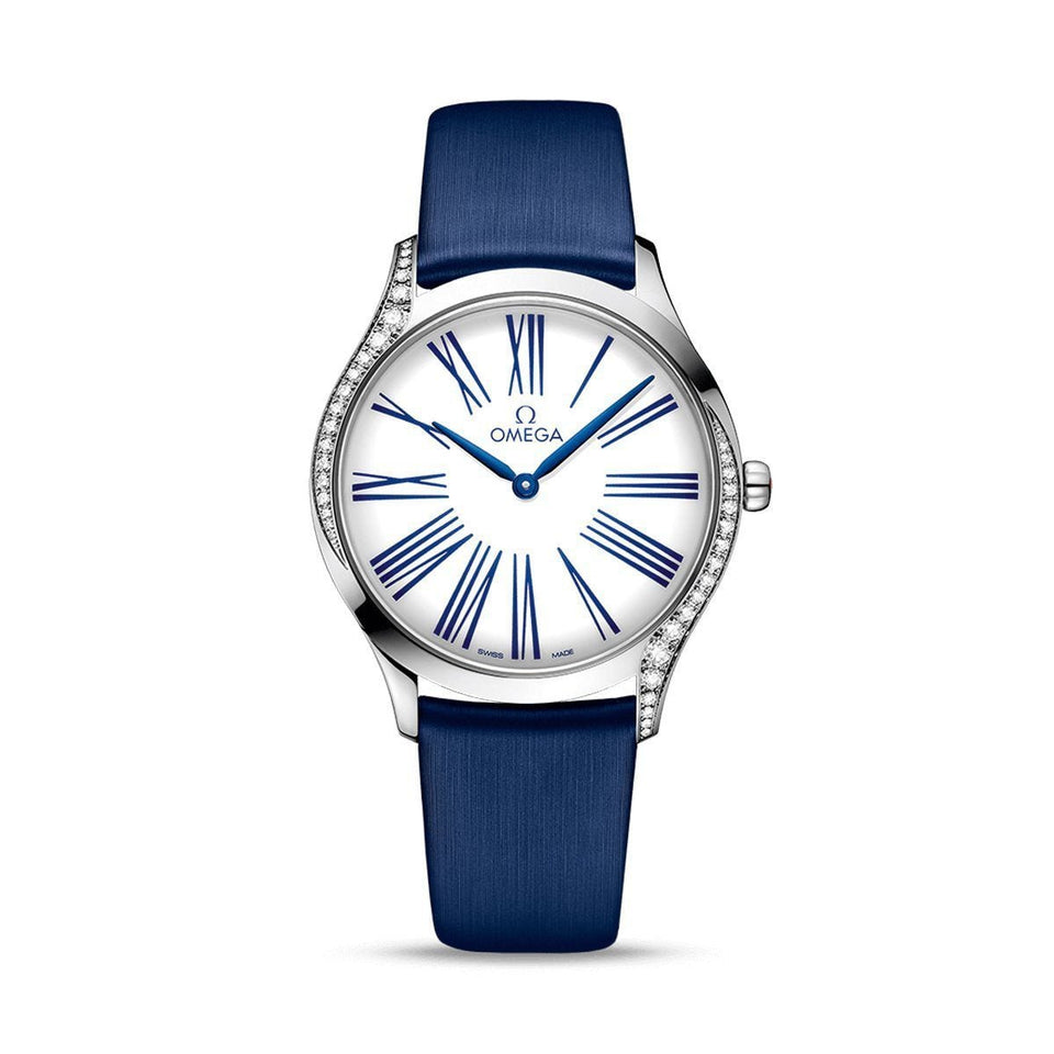 OMEGA De Ville TrÃ©sor Quartz 36mm Watch at David M Robinson