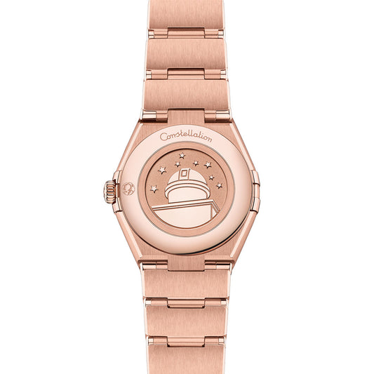 OMEGA Constellation Quartz 28mm Sedna&trade; Gold Watch O13155286055001 at DMR and the OMEGA Boutique Liverpool