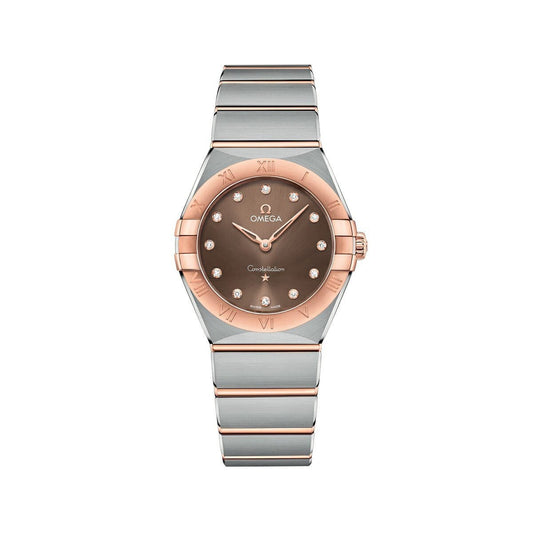 OMEGA Constellation Quartz 28mm Watch O13120286063001 at DMR and the OMEGA Boutique Liverpool