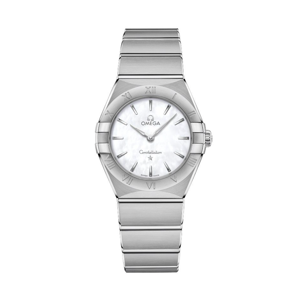 OMEGA Constellation Quartz 28mm Watch O13110286005001 at DMR and the OMEGA Boutique Liverpool