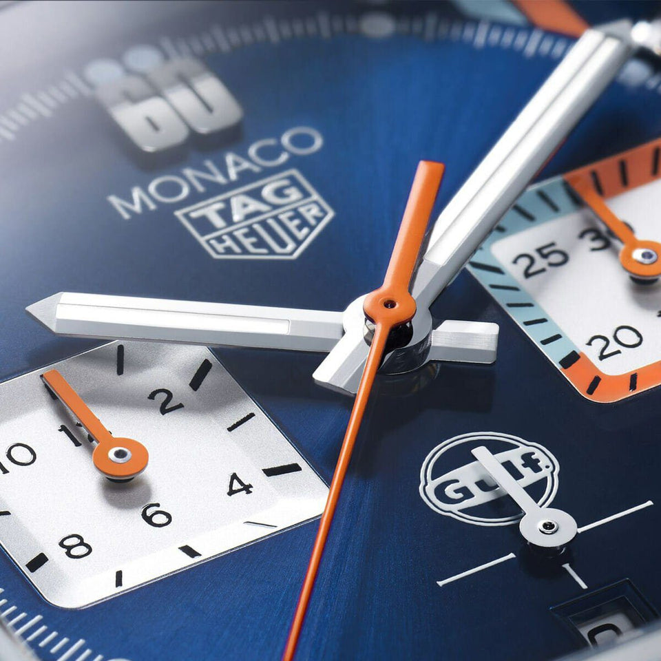 TAG Heuer Monaco Gulf Special Edition 39mm Watch at David M Robinson