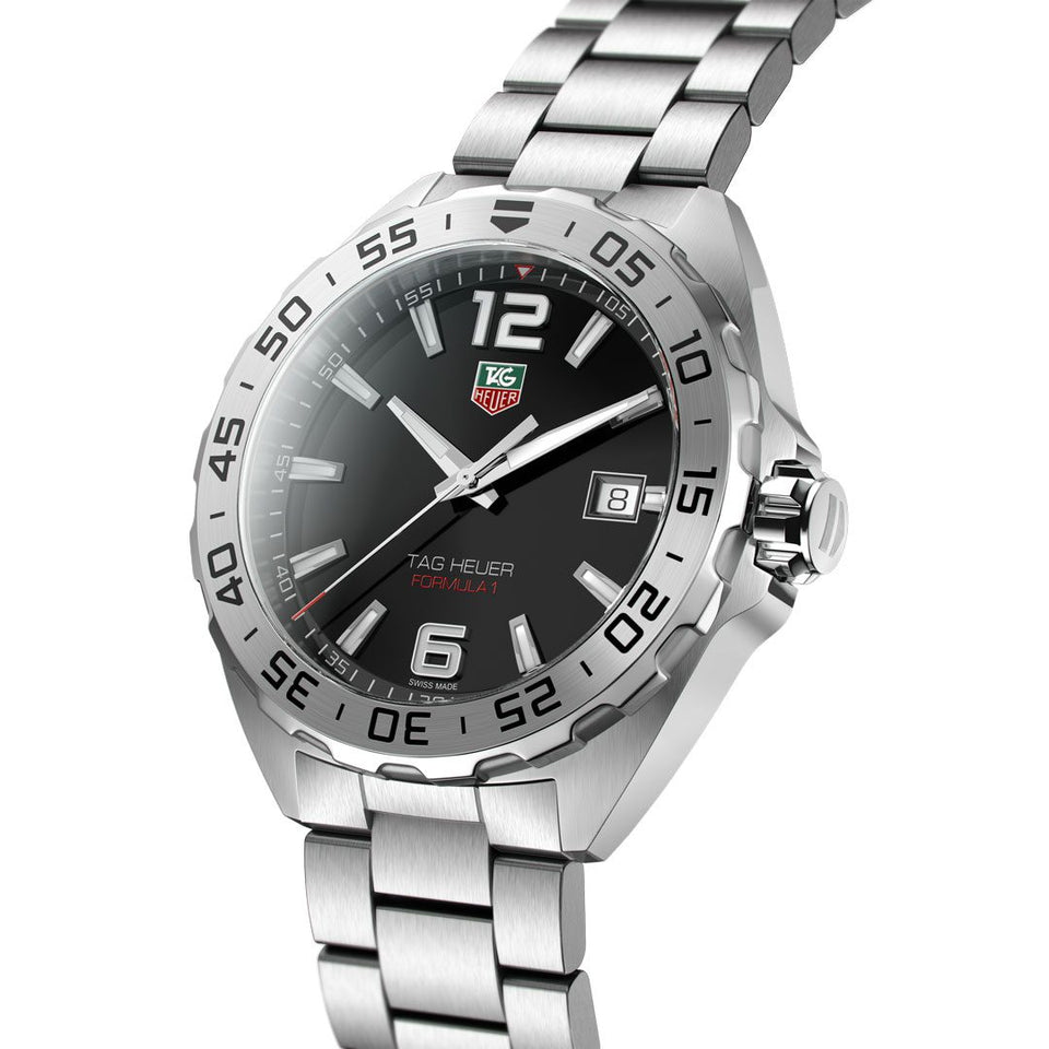 TAG Heuer Formula 1 Date Stainless Steel Quartz 41mm Watch at David M Robinson