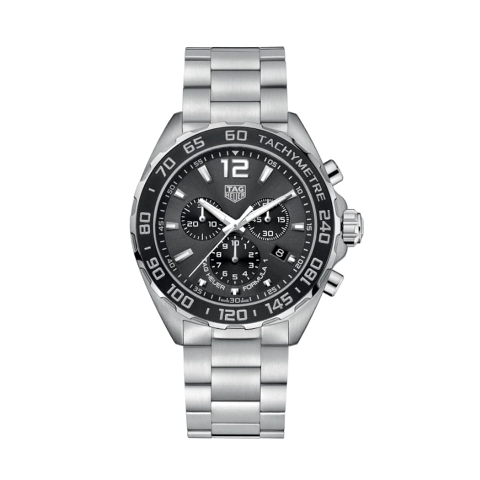 TAG Heuer Formula 1 Chronograph 43mm Steel Quartz Watch at David M Robinson