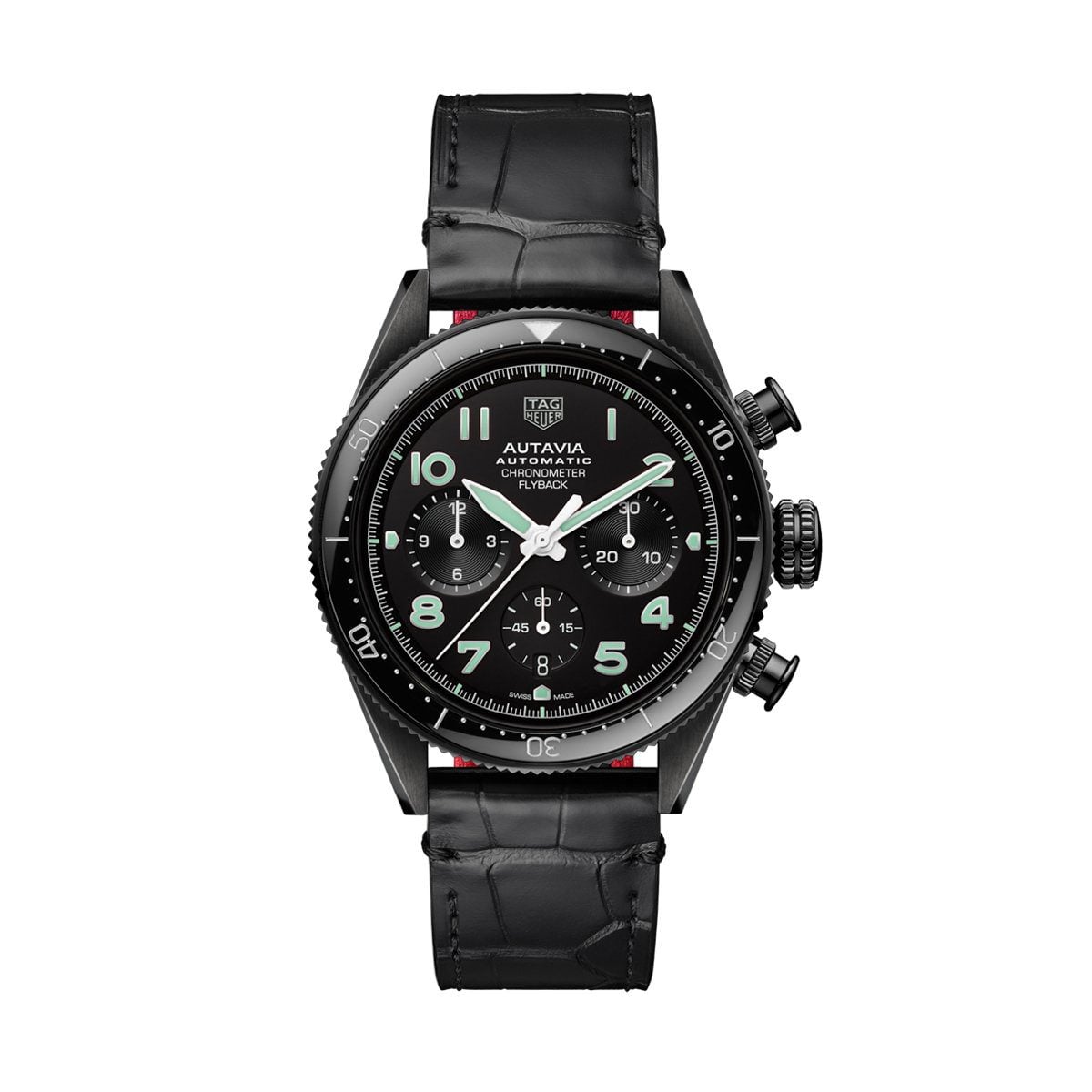 TAG Heuer Autavia Automatic Flyback 42mm Watch at David M Robinson