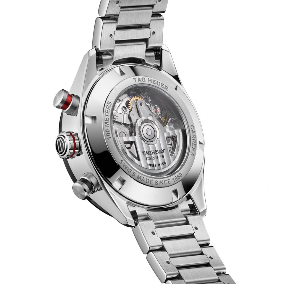 TAG Heuer Carrera Automatic Chronograph 44mm Watch at David M Robinson