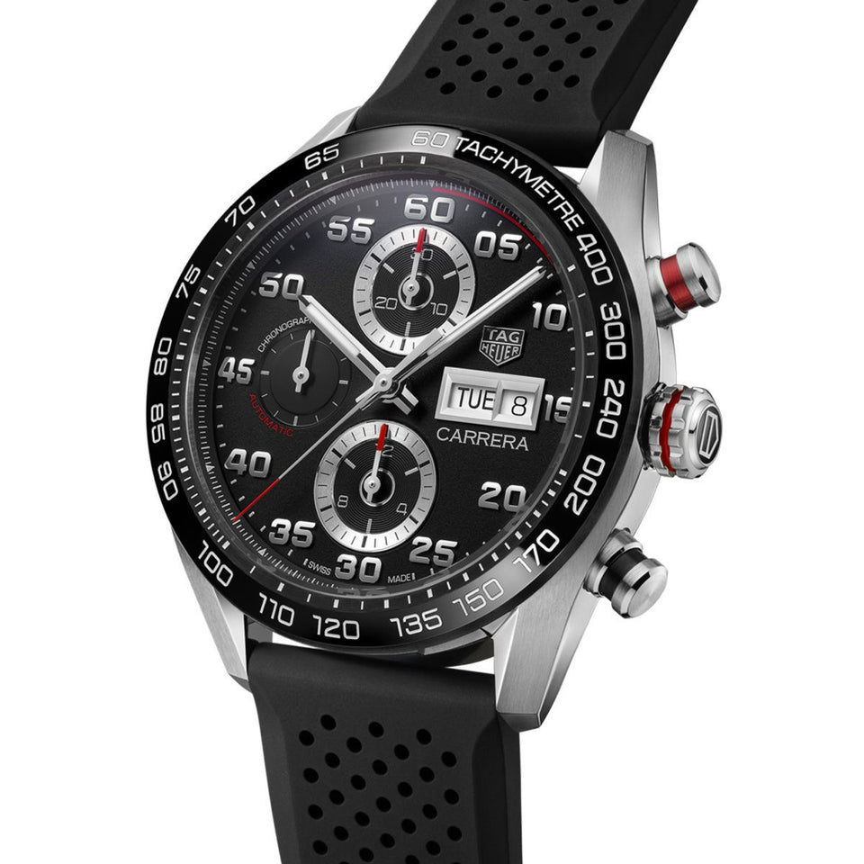 TAG Heuer Carrera Automatic Chronograph 44mm Watch at David M Robinson