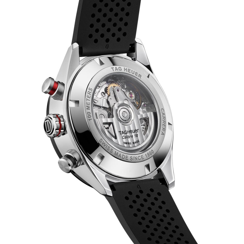 TAG Heuer Carrera Automatic Chronograph 44mm Watch at David M Robinson