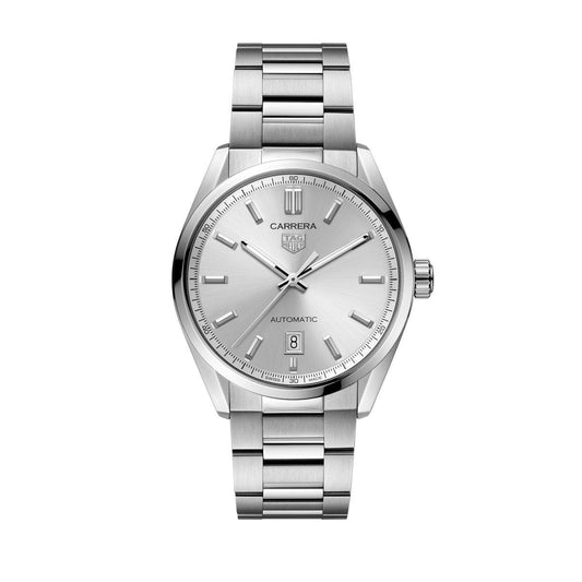 TAG Heuer Carrera Three Hands Automatic 39mm Watch at David M Robinson