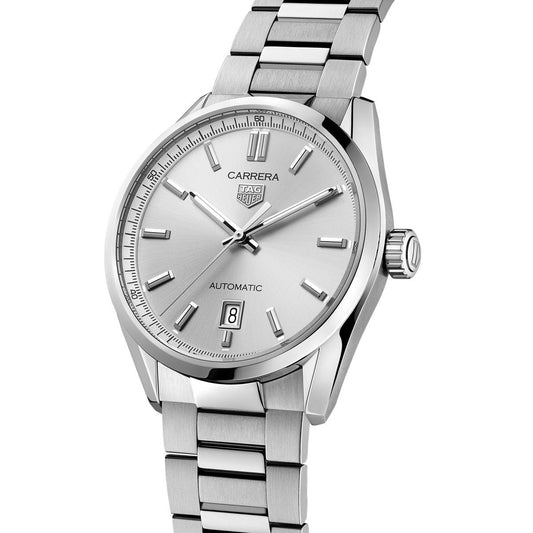 TAG Heuer Carrera Three Hands Automatic 39mm Watch at David M Robinson
