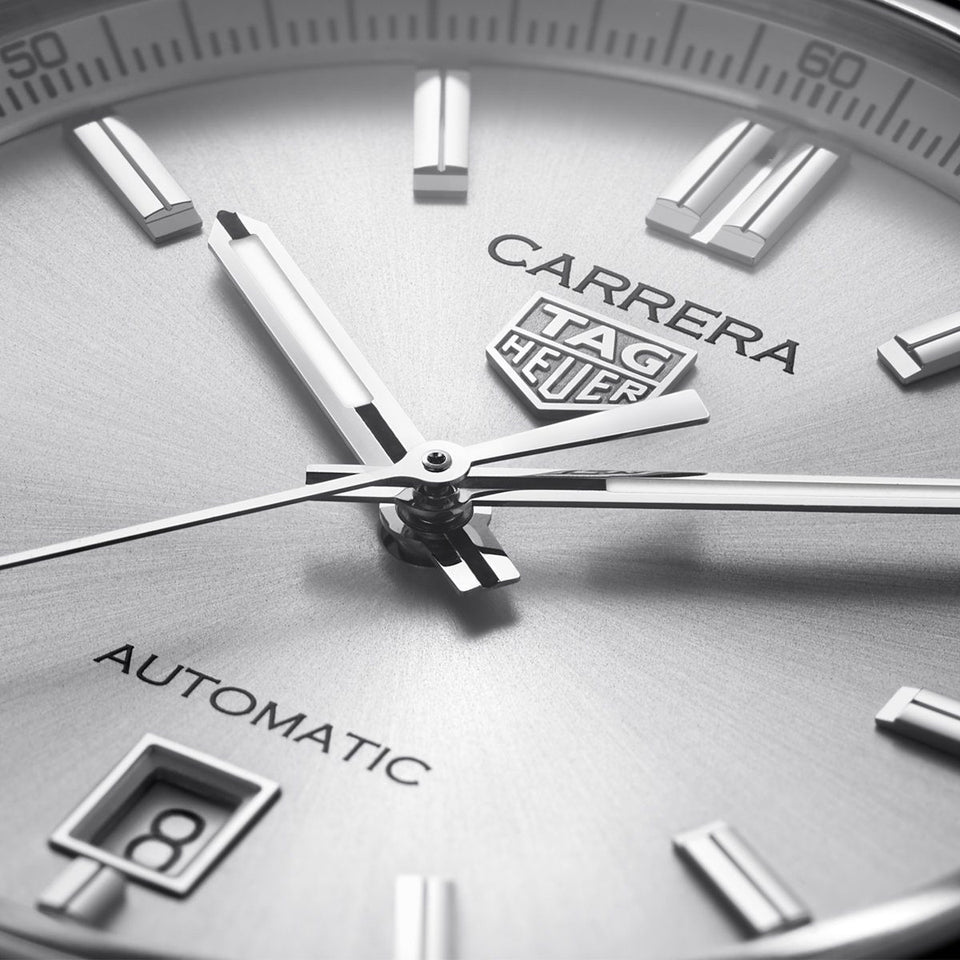 TAG Heuer Carrera Three Hands Automatic 39mm Watch at David M Robinson