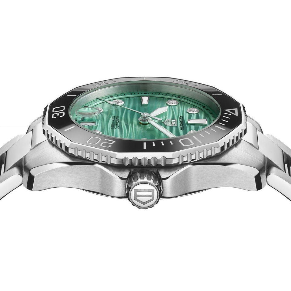 TAG Heuer Aquaracer Professional 300 Date 36mm Watch at David M Robinson
