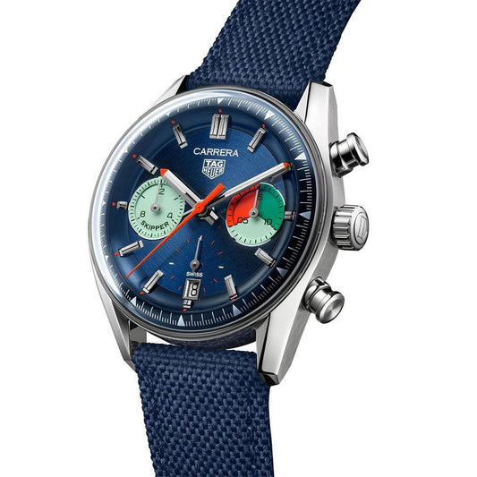 TAG Heuer Carrera Chronograph Skipper 39mm Automatic Watch at David M Robinson