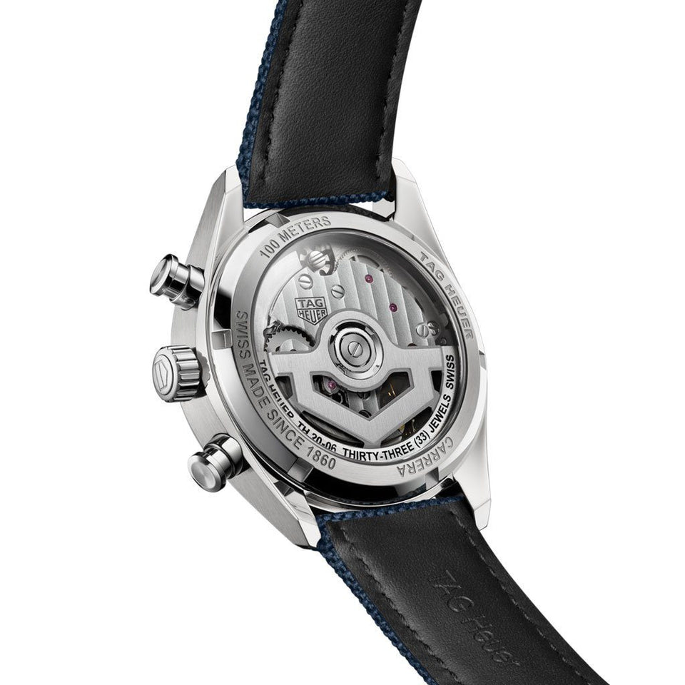 TAG Heuer Carrera Chronograph Skipper 39mm Automatic Watch at David M Robinson