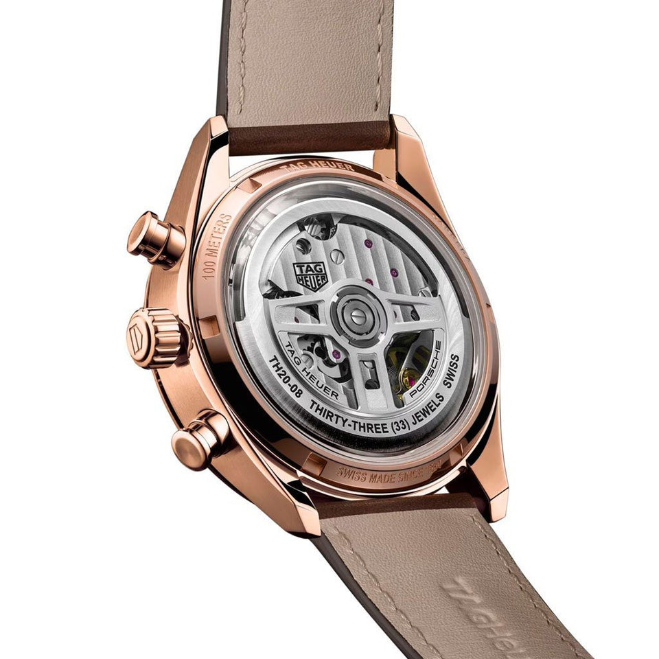 TAG Heuer Carrera Chronosprint x Porsche Automatic 42mm Watch at David M Robinson