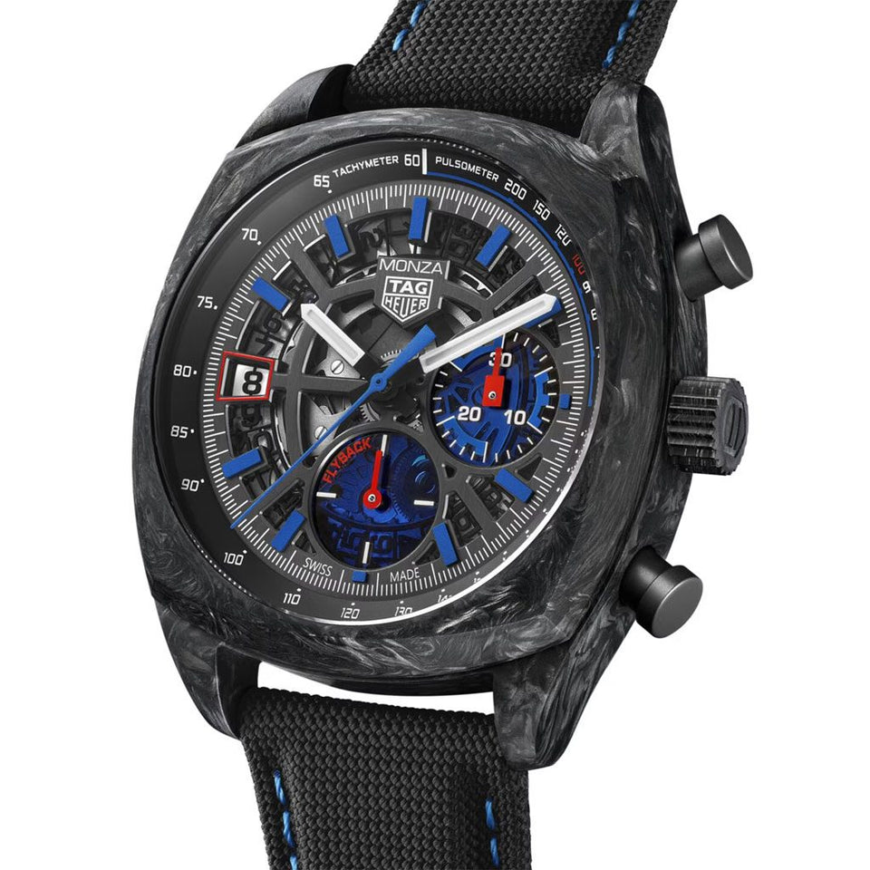 TAG Heuer Monza Flyback Chronometer 42mm Watch at David M Robinson