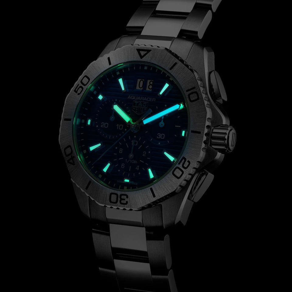 TAG Heuer Aquaracer Professional 200 Chronograph 40mm Watch at David M Robinson