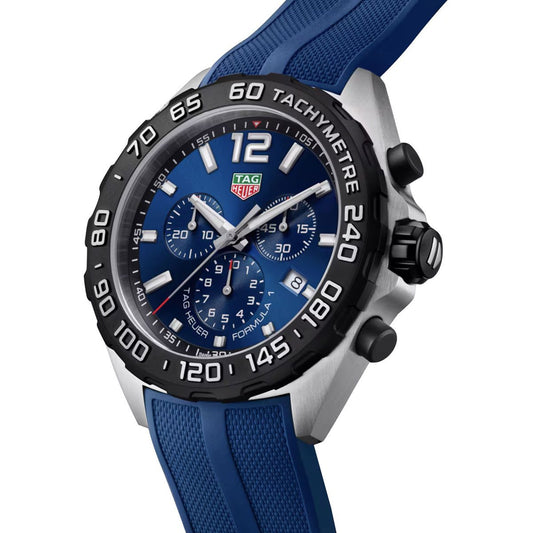 TAG Heuer Formula 1 Chronograph 43mm Steel Quartz Watch at David M Robinson