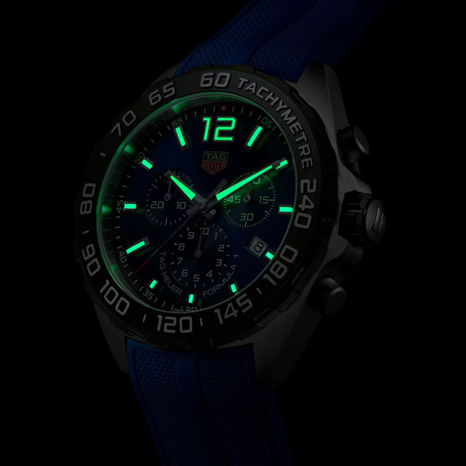 TAG Heuer Formula 1 Chronograph 43mm Steel Quartz Watch