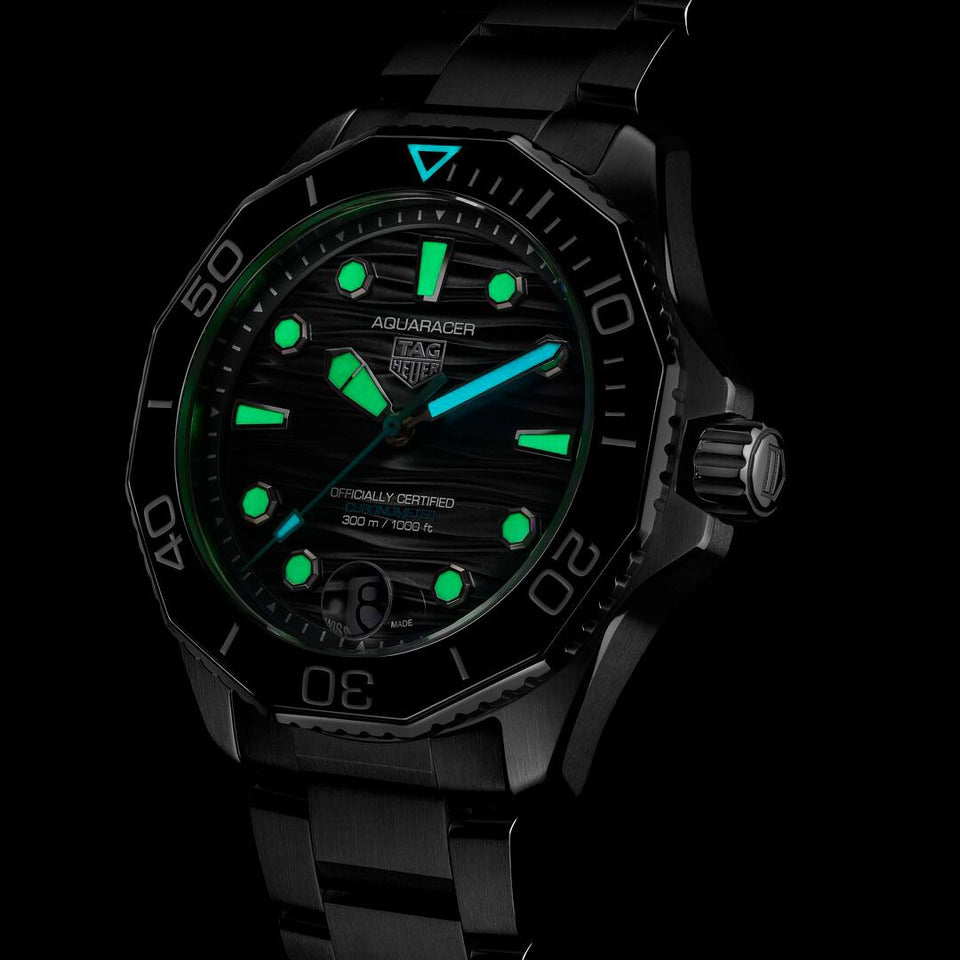 TAG Heuer Aquaracer Professional 300 Date 42mm Watch at David M Robinson