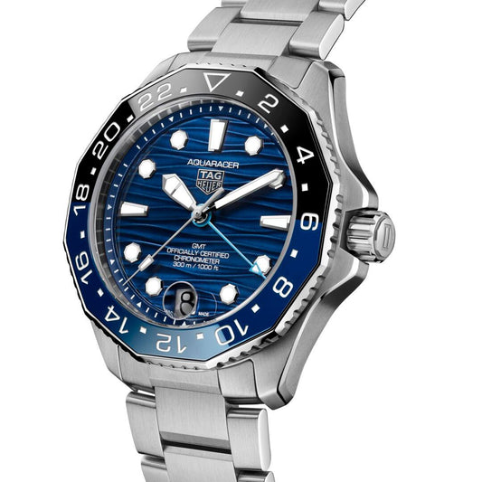 TAG Heuer Aquaracer Professional 300 GMT 42mm Watch at David M Robinson