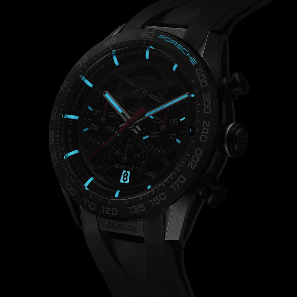 TAG Heuer Carrera Chronograph x Porsche 963 Automatic 44mm Watch at David M Robinson