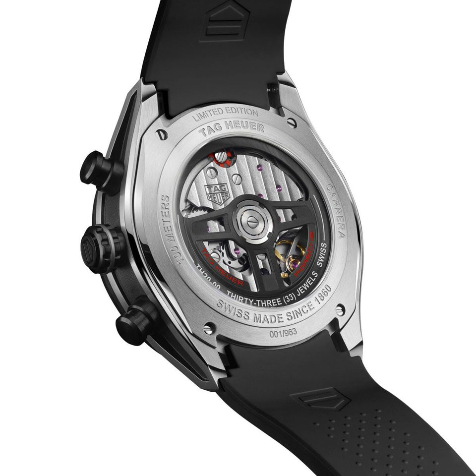 TAG Heuer Carrera Chronograph x Porsche 963 Automatic 44mm Watch at David M Robinson