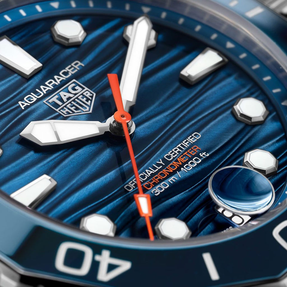 TAG Heuer Aquaracer Professional 300 Date 42mm Watch at David M Robinson