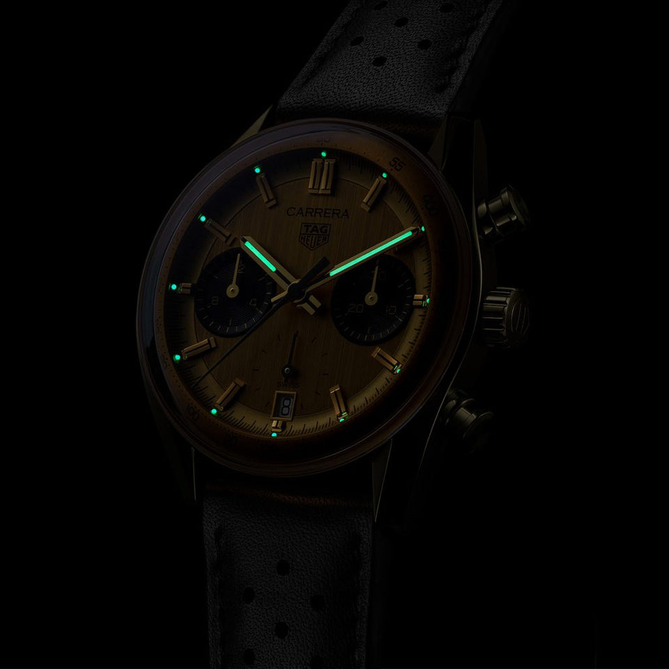 TAG Heuer Carrera Chronograph 39mm Automatic Watch at David M Robinson