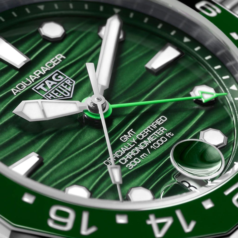 TAG Heuer Aquaracer Professional 300 GMT 42mm Watch at David M Robinson