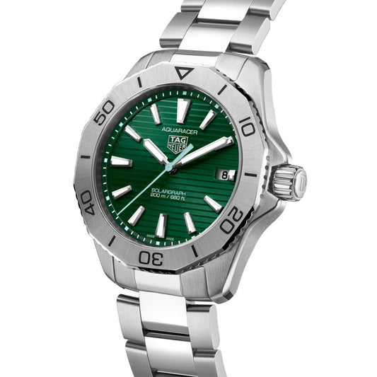 TAG Heuer Aquaracer Professional 200 Solargraph 40mm Watch at David M Robinson