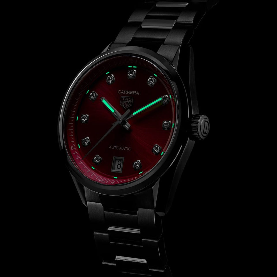 TAG Heuer Carrera Date 36mm Automatic Watch at David M Robinson