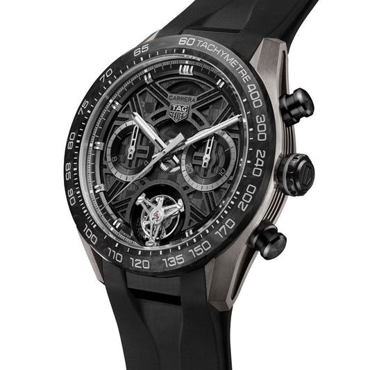 TAG Heuer Carrera Chronograph Tourbillon Extreme Sport 44mm Automatic Watch at David M Robinson
