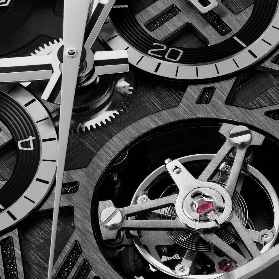TAG Heuer Carrera Chronograph Tourbillon Extreme Sport 44mm Automatic Watch at David M Robinson