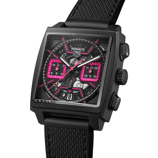 TAG Heuer Monaco Automatic Chronograph 39mm Watch at David M Robinson