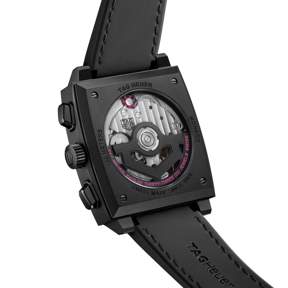 TAG Heuer Monaco Automatic Chronograph 39mm Watch at David M Robinson
