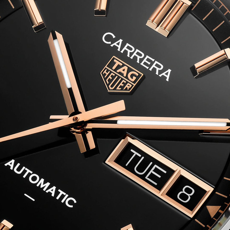 TAG Heuer Carrera Day-Date 41mm Automatic Watch at David M Robinson