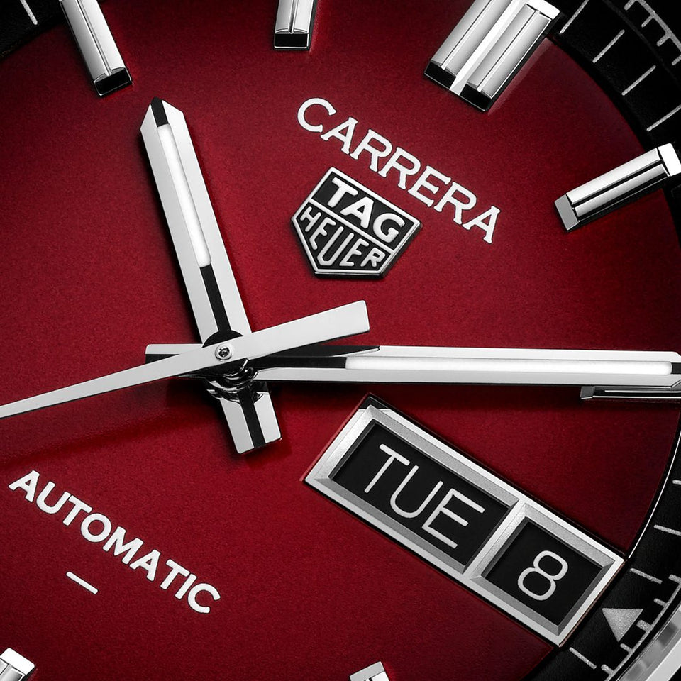 TAG Heuer Carrera Day-Date 41mm Automatic Watch at David M Robinson