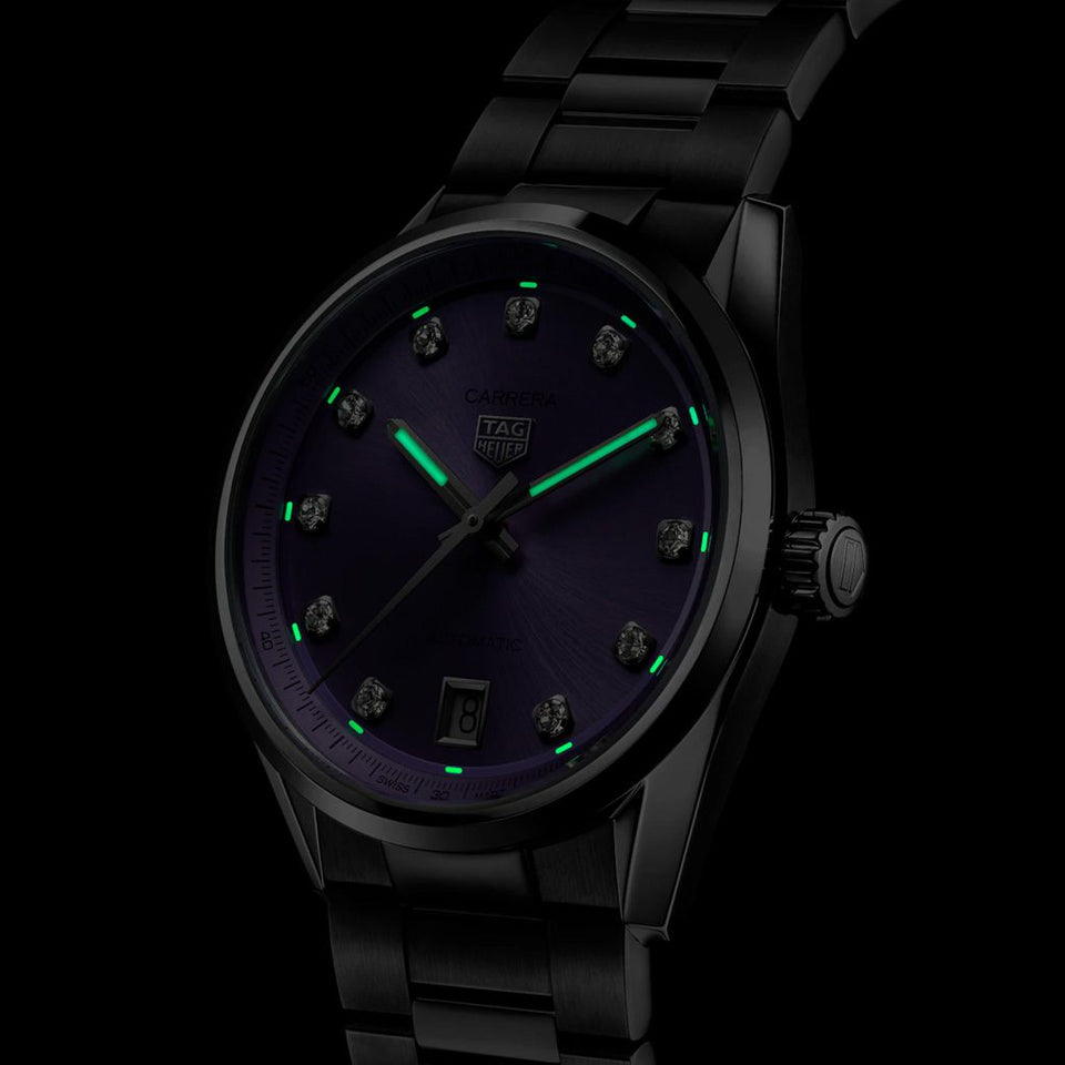 TAG Heuer Carrera Date 36mm Automatic Watch at David M Robinson