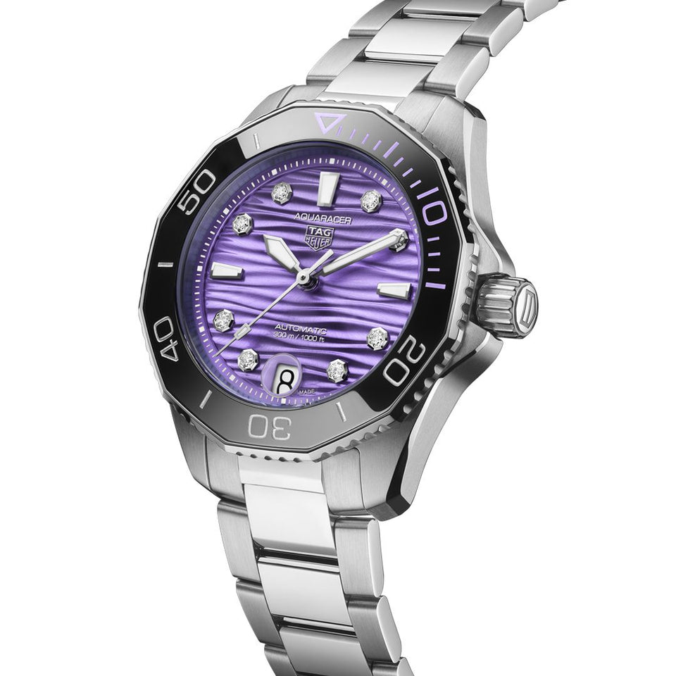 TAG Heuer Aquaracer Professional 300 Automatic 36mm Watch at David M Robinson
