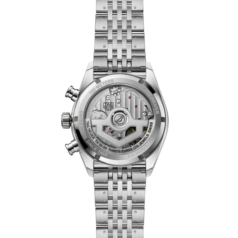 TAG Heuer Carrera Chronograph Steel 39mm Automatic Watch at David M Robinson