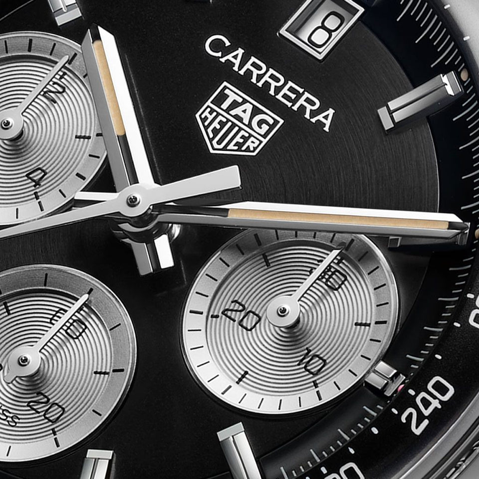 TAG Heuer Carrera Chronograph Steel 39mm Automatic Watch at David M Robinson