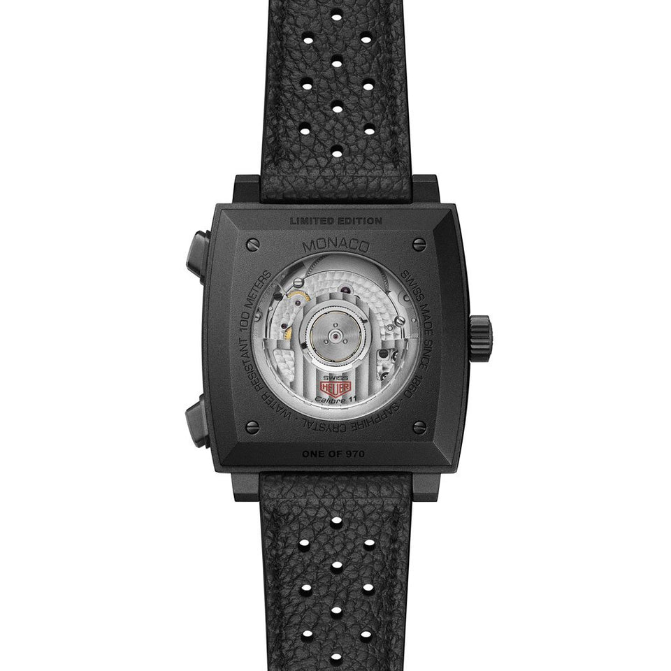 TAG Heuer Monaco Chronograph Stopwatch 39mm Watch at David M Robinson