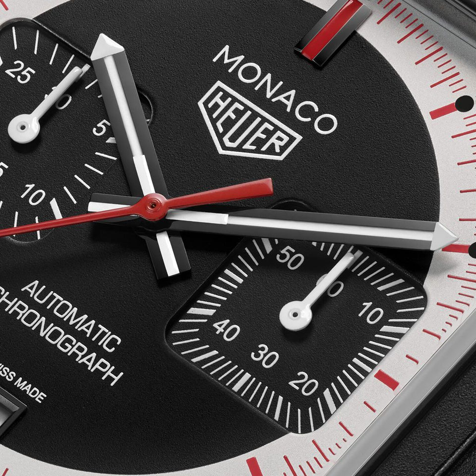 TAG Heuer Monaco Chronograph Stopwatch 39mm Watch at David M Robinson