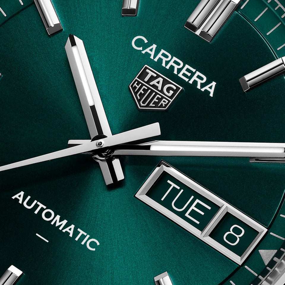 TAG Heuer Carrera Day-Date 41mm Automatic Watch at David M Robinson